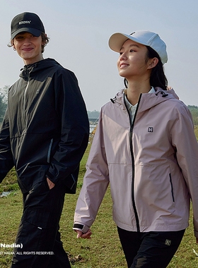 N+a纳迪亚24年春季新款男女同款防风户外外套FY12609