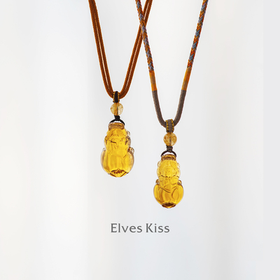 巴西天然黄水晶貔貅项链2026款