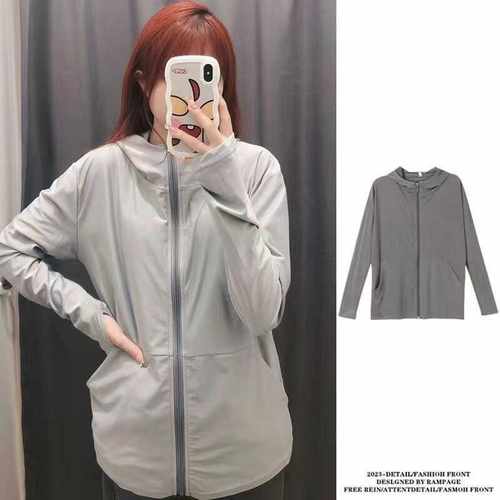 显瘦upf50长袖夏季冰丝连帽外套