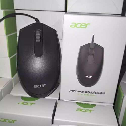 宏基OMW010有线鼠标笔记本台式机电脑商务办公家用游戏通用 USB