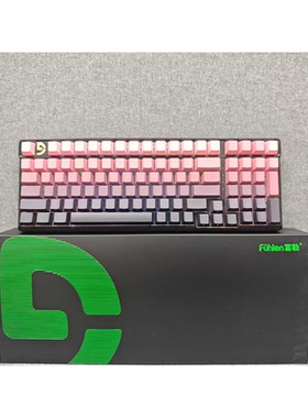 富勒K9无线蓝牙有线三模机械键盘黑莓侧刻发光全键热插拔电竞游戏