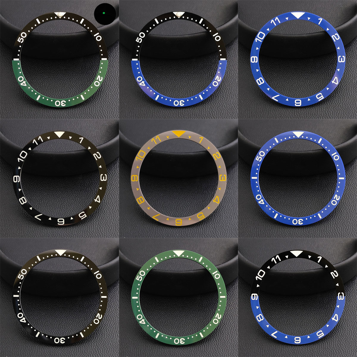 SKX007/009代用夜光陶瓷表圈