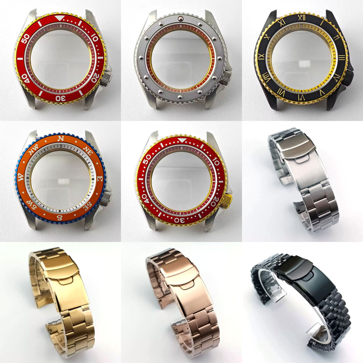 40.5mm改装SKX007表壳表耳22mm