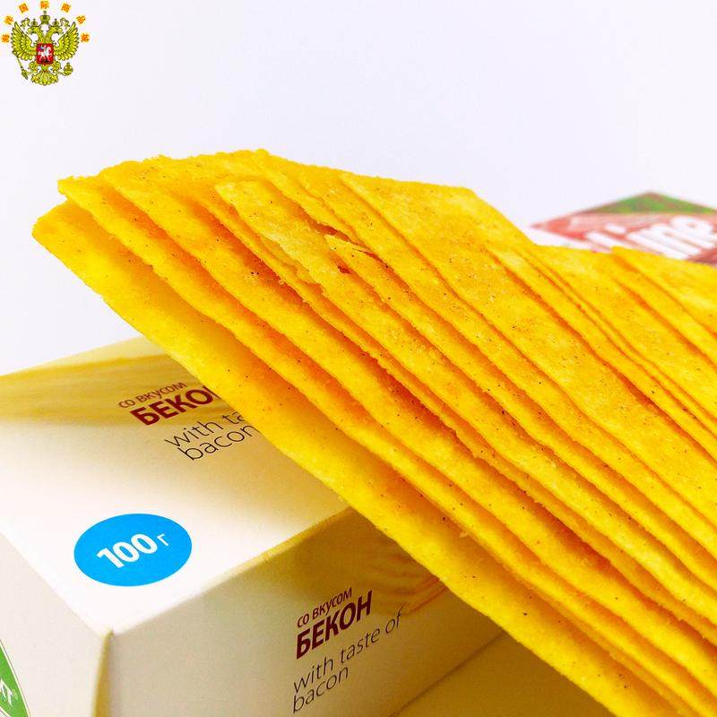 原装进口迈咔芝士长条薯片非油炸薯条休闲零食品100g*2包邮