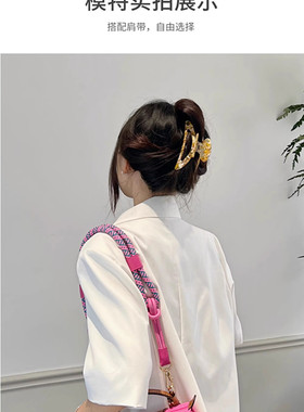 饺子包改造龙骧jmini包肩带龙骧longcham迷你饺子包改造背带绳子