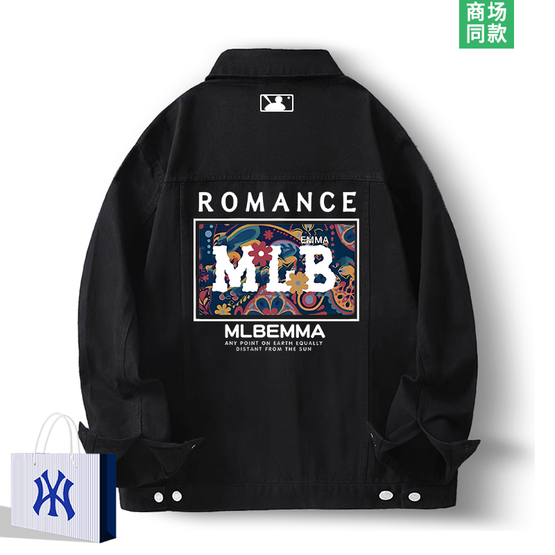 牛仔夹克男士潮牌外套