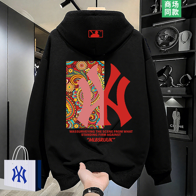 美式慵懒连帽卫衣男士潮牌外套