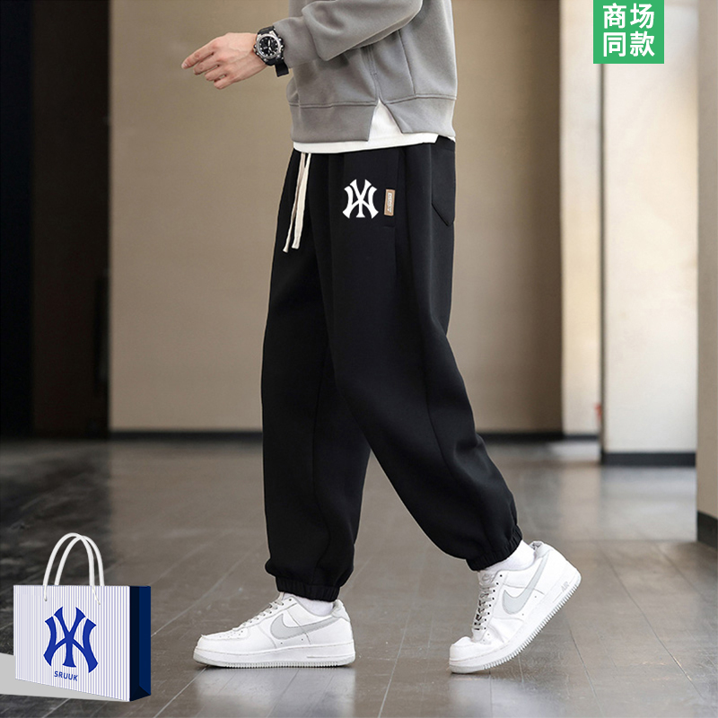 卫裤男士潮牌束脚裤宽松长裤