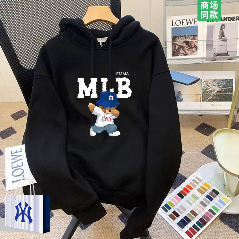 卫衣男款美式宽松连帽外套