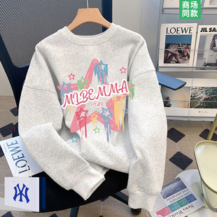 秋冬季 3折专区 青少年潮牌套头衫 2025新款 内搭上衣 圆领卫衣男士