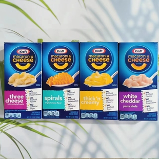 美国进口卡夫牌奶酪芝士通心粉意面烘焙用速食西餐Kraft Macaroni