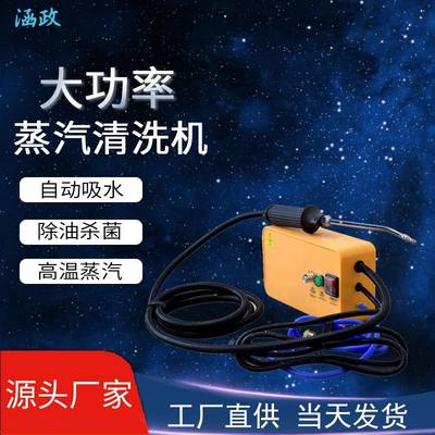 厂家直供蒸汽清洗机3m可控喷枪空调家电3000W1.5m耐高温电源线