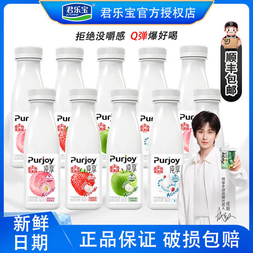 君乐宝纯享低温酸奶300g瓶装