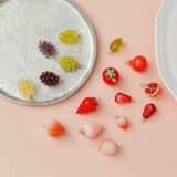 Реалистичная милая клубника, подвеска, серьги ручной работы, аксессуар с аксессуарами, «сделай сам»