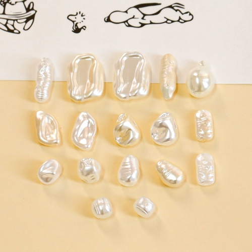 Ретро акриловые бусины из жемчуга, серьги ручной работы, аксессуар, аксессуары