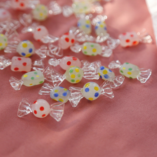 Japanese Candy Glass Beads: Handmade Jewelry Pendants - Product image 2