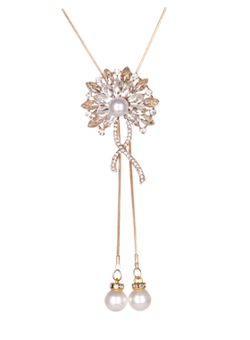 毛衣链2025年新款潮长款网红同款时尚高端珍珠毛衣链女小众秋冬款