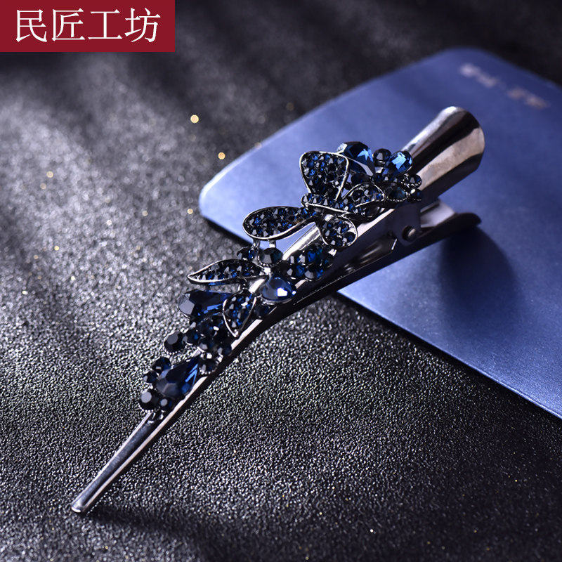 长发夹盘头发夹子抓夹成人盘发夹顶夹一字夹大号鸭嘴气质简约百搭