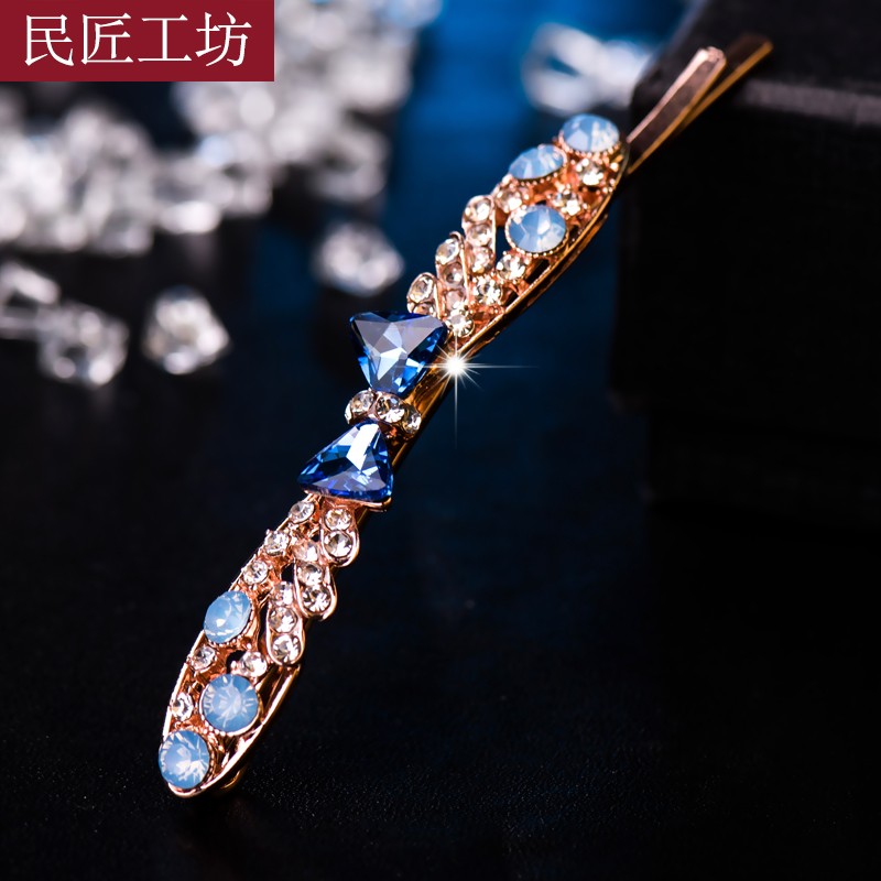 韩国头饰刘海百搭款一字夹