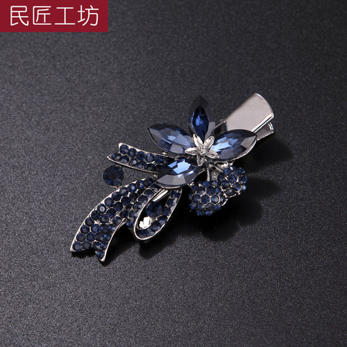 森系夏季仙美侧边夹子头饰