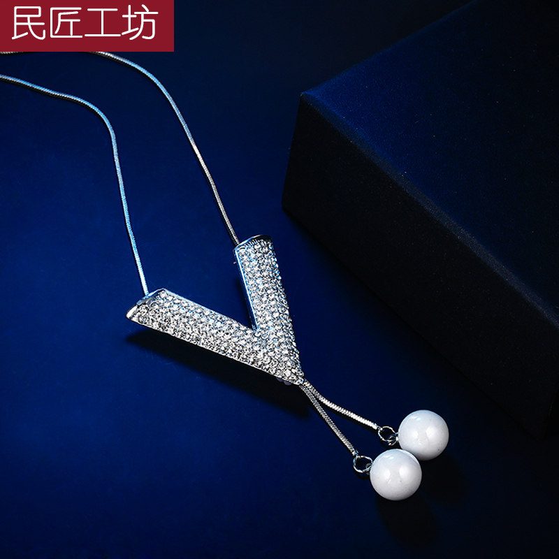 项链毛衣链女高端大气简约项链毛衣链2025年新款潮长款秋冬季爆款,饰品/流行首饰/时尚饰品新,项链,淘宝优惠券,粉丝福利购,淘宝优惠卷