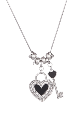 韩国版挂饰高端大气风学生毛衣链