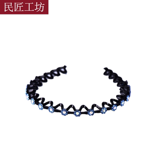 头饰压发头箍女高颅顶发箍波浪高级感防滑发卡2025新款成人耐用