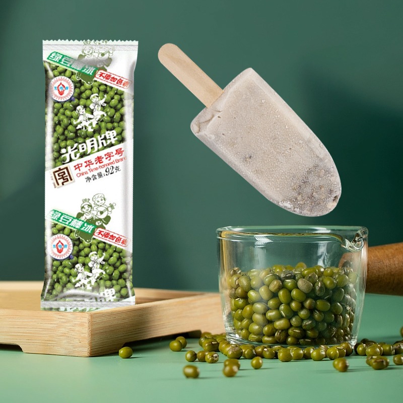 【30支】光明牌雪糕赤豆棒冰绿豆冰淇淋老上海经典怀旧冰棍冰激凌