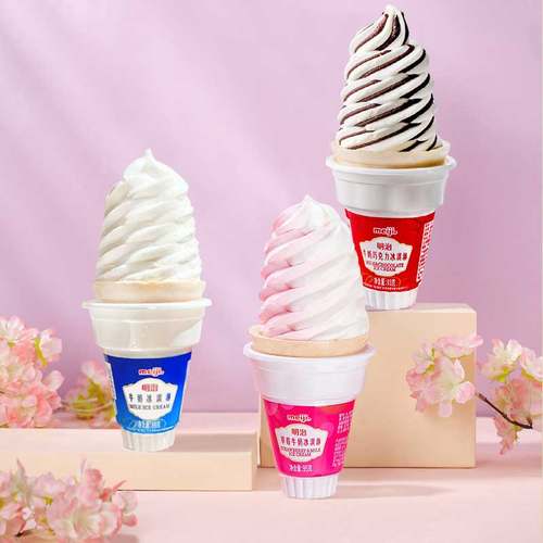 Meiji/明治火炬冰淇淋甜筒