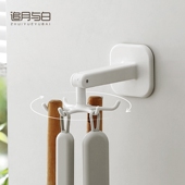 旋转挂钩多功能置物架厨具收纳架锅铲壁挂式 厨具架勺子锅铲置物架