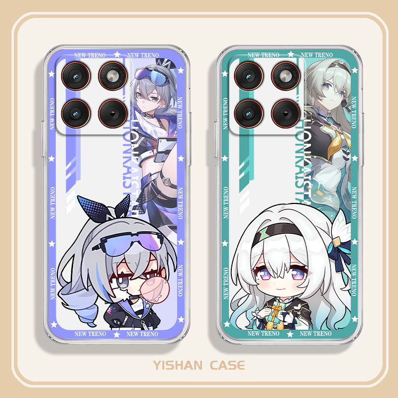 适用于摩托罗拉x70Air手机壳XT2601-1透白软壳卡通星铁流萤银狼创意可爱全包防摔motoX70Air高颜值定制保护套