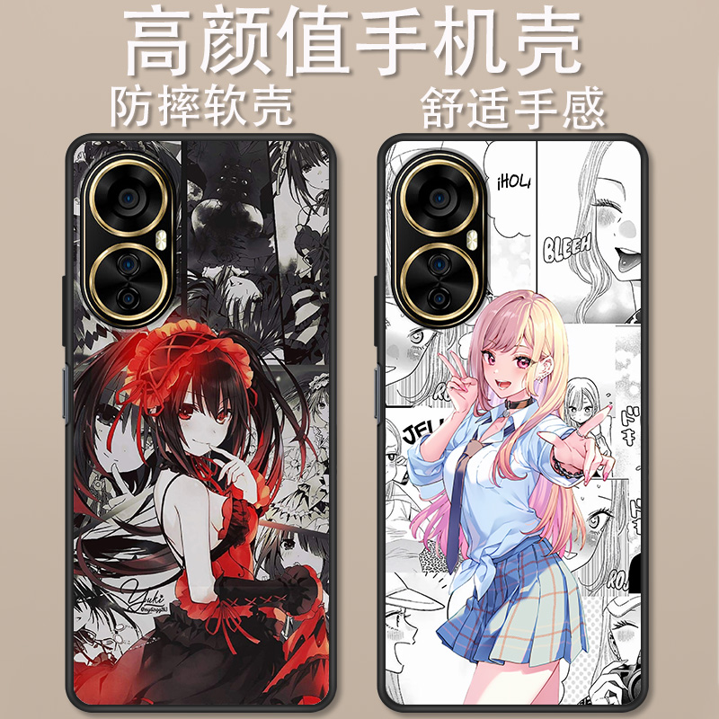适用于天翼铂顿10手机壳卡通新款天翼一号2023动漫漫画TYH232U二次元原神全包防摔创意简约高颜值定制保护套