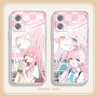 适用于360OS奇少年M50手机壳QK001透白软壳卡通漫画02优香创意可爱T20Pro全包防摔高颜值男女款定制保护套ins