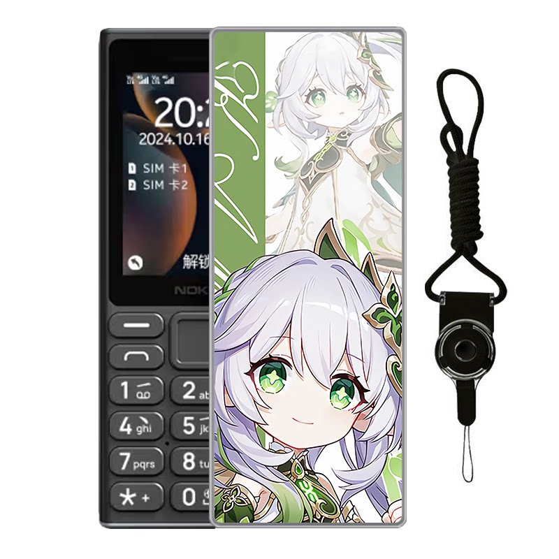 适用于诺基亚108手机壳4G全网通TA-1673卡通全包防摔新款NOKIA 108二次元原神创意Q版可爱高颜值定制保护套
