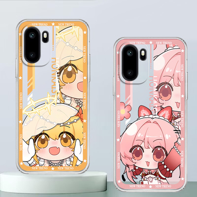 适用于一加ACE6手机壳透明软壳ACE6T卡通动漫尘白恩雅芬妮芙提雅创意可爱全包防摔高颜值男女款定制保护套ins