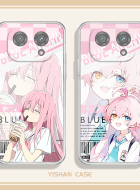 适用于小度青禾学习手机W30手机壳XD-SEE00-2302透白软壳卡通漫画02优香创意可爱全包防摔高颜值定制保护套