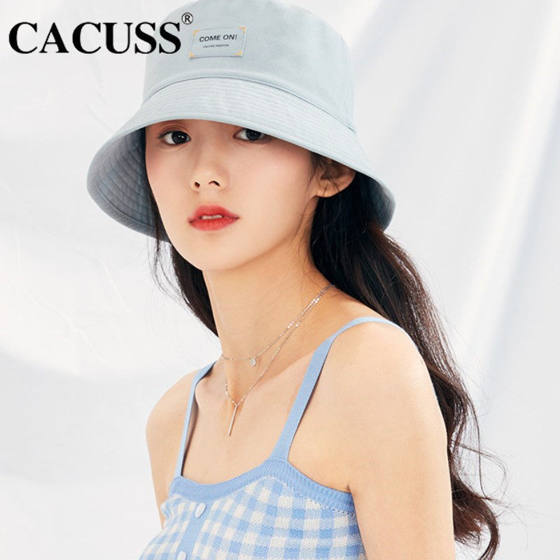 CACUSS渔夫帽子明星同款男女韩版潮百搭遮阳防晒网红时尚国潮盆帽