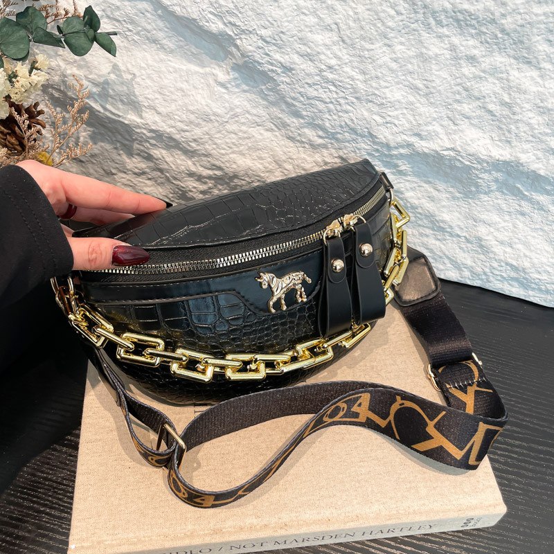 女包休闲百搭单肩斜挎女胸包2025小包包女式马鞍包新款腰包饺子,箱包皮具/热销女包/男包,胸包,淘宝优惠券,粉丝福利购,淘宝优惠卷