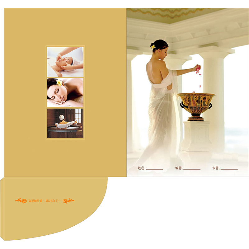 美容院顾客档案本资料管理册活页