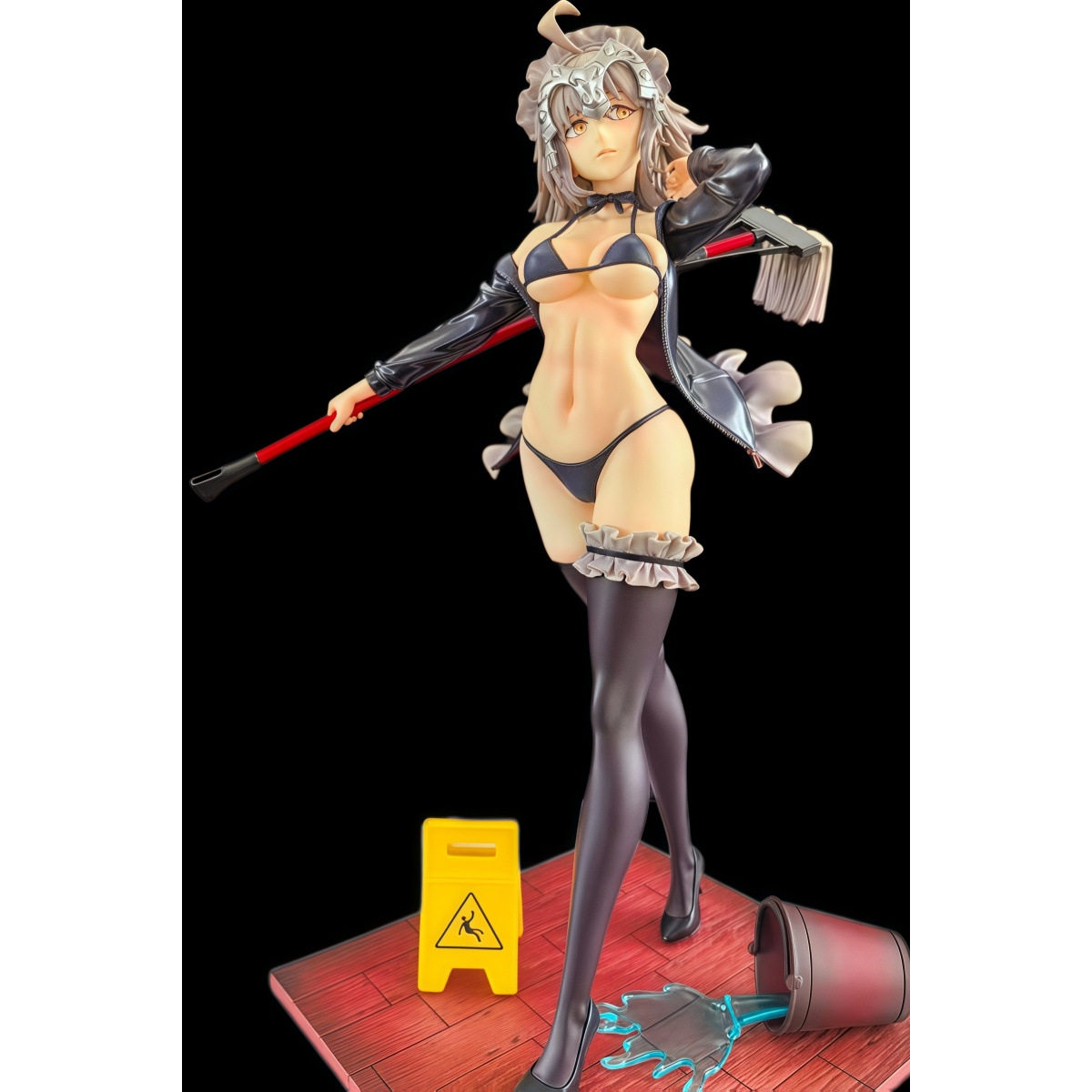 现货 女仆黑贞 fgo Fix cast FC  gk手办女雕像 上色完成品
