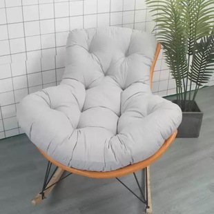 龙虾椅坐垫休闲摇摇椅垫家用客厅轻奢懒人坐垫 客厅阳台躺椅靠垫