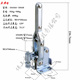 快速夹具垂直式 10448加工中心夹具压板工业搭扣设备锁扣 CH10444