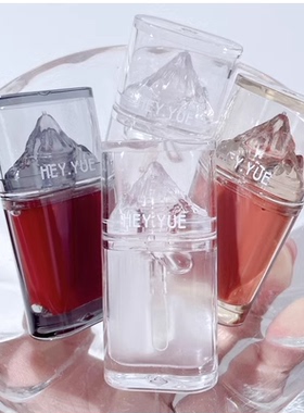 HEYYUE冰块透明水光唇蜜0103玻璃唇釉唇蜜淡唇纹保湿滋润嘟嘟唇彩