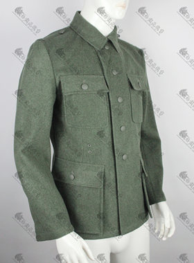 德军SS精英M43毛呢野战服上衣
