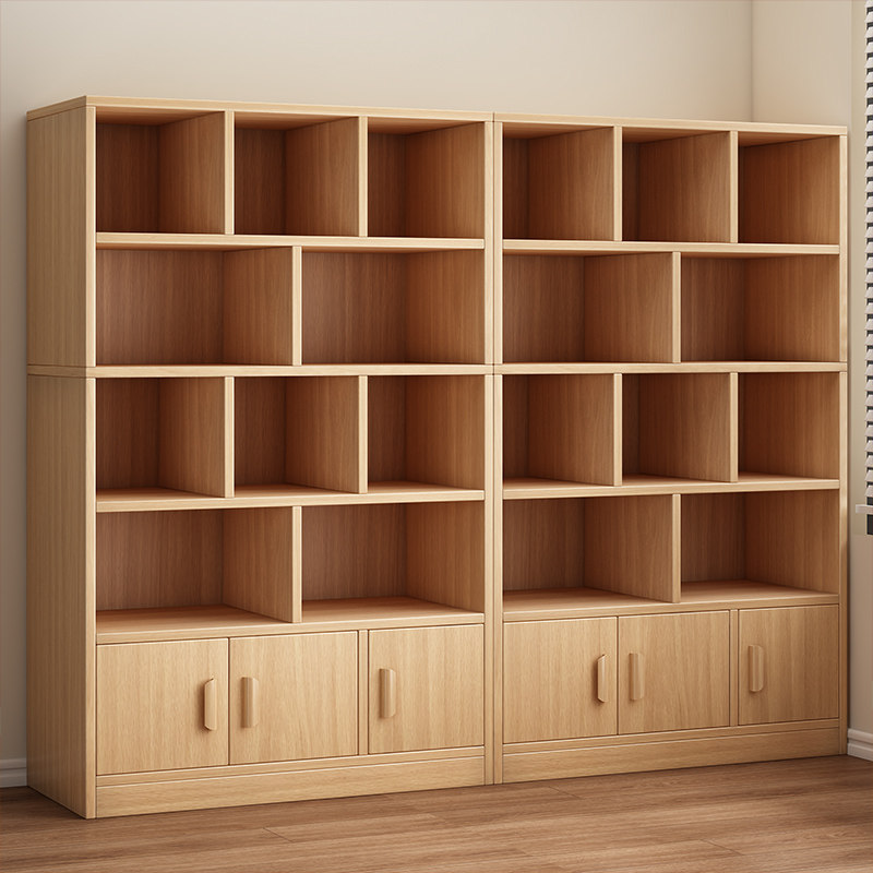 博古架实木中式茶柜置物架靠墙落地展示柜隔断多宝阁客厅摆件架子