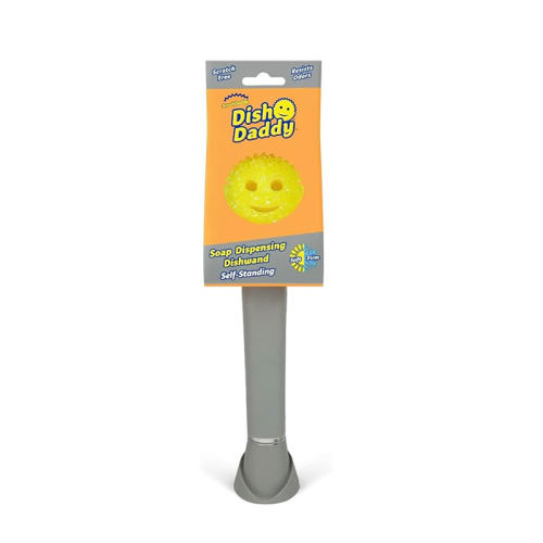 美国进口Scrub daddy 多功能长柄加液洗碗刷 懒人刷锅洗碗神器