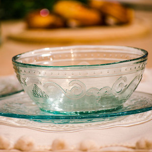 西班牙原装进口VSM可口可乐联名系列玻璃沙拉碗 手工异域风情餐盘