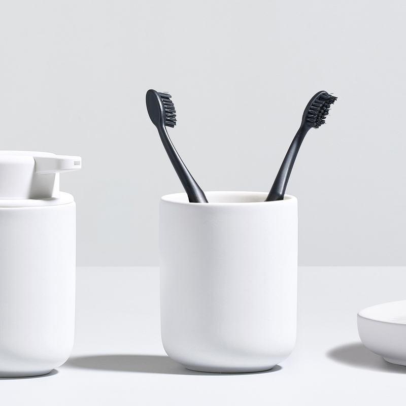 设计师款陶瓷漱口杯刷牙杯Zone