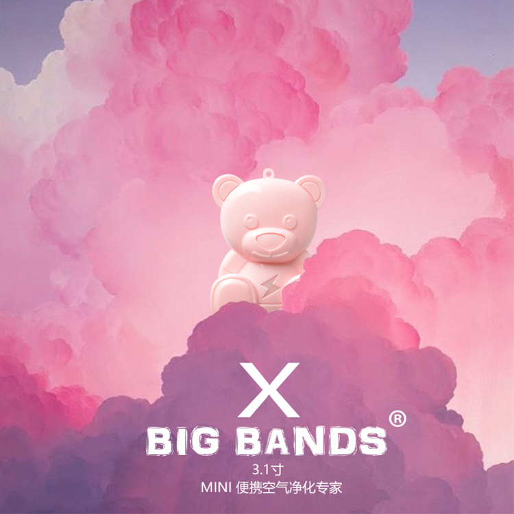 [USA创意兔空气净化,氧吧]Big Bands闪电熊 萌粉限量 月销量0件仅售228元