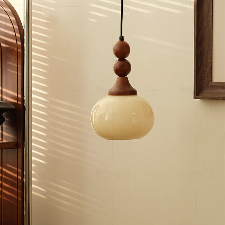 亦橙卧室床头小吊灯中古侘寂风法式复古美式设计师单头吧台吊线灯,家装灯饰光源,床头/玄关/吧台/过道吊灯,淘宝优惠券,粉丝福利购,淘宝优惠卷